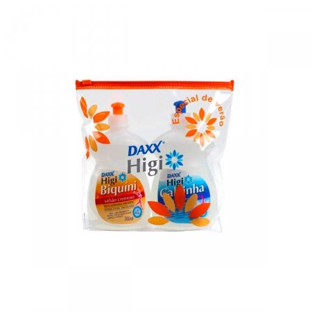 Kit Sabão para lavar roupa íntima Cremoso Higi Calcinha 300ml + Higi Biquíni 300ml