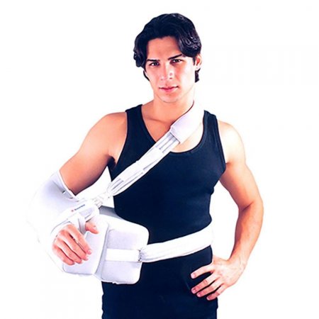 Tipóia Salvapé Funcional 2 Almofadas Pós Operatório Manguito Ref 318-10