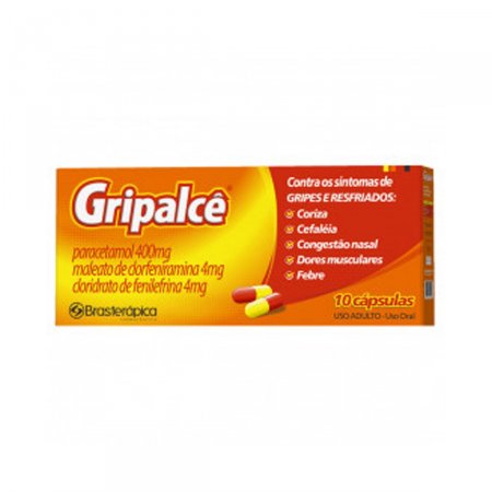 Gripalce com 10 Cápsulas
