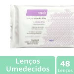 Lenço Umedecido Needs Lavanda com 48 Unidades