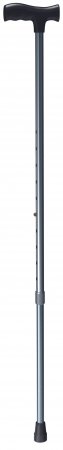 BENGALA DE ALUMINIO TIPO T PRATA BC1517 MERCUR