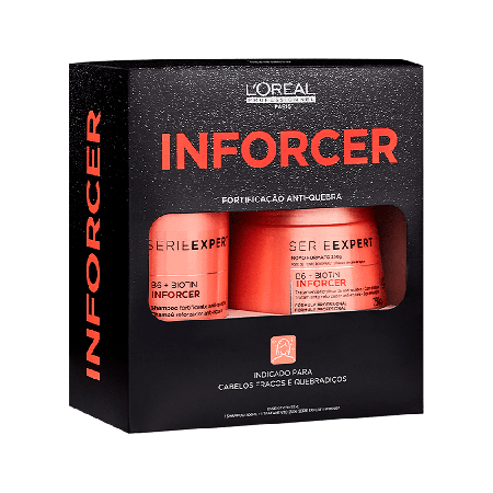 LOréal Professionnel Kit Inforcer Serie Expert Box - Shampoo 300ml + Máscara 250ml