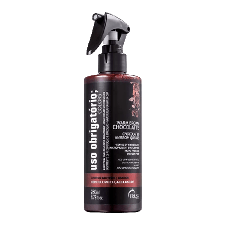 Truss Alexandre Herchcovitch Uso Obrigatório Chocolatte - Tratamento Reconstrutor 260ml