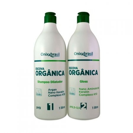 ONIXXBRASIL KIT ESCOVA ORGANICA ONIXX GLOSS 1 LT + SH 1 LT