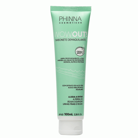 WOW OUT!  Sabonete Demaquilante - 100mL