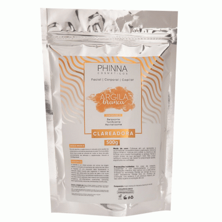 Argila Branca com Dolomita 500g - Phinna