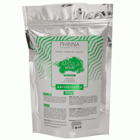 Argila Verde com Dolomita 500g - Phinna