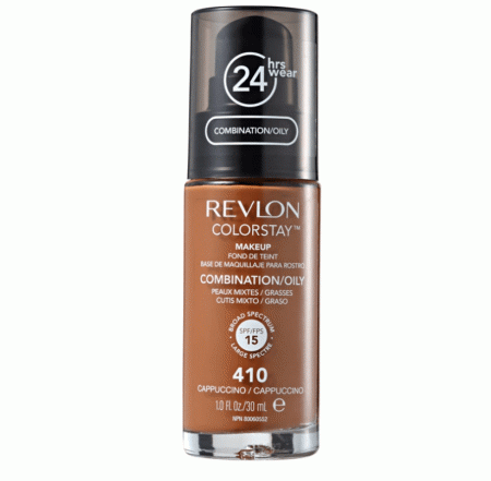Revlon Colorstay Pump Pele Mista a Oleosa Base FPS 15 30ml - 410 Cappucino