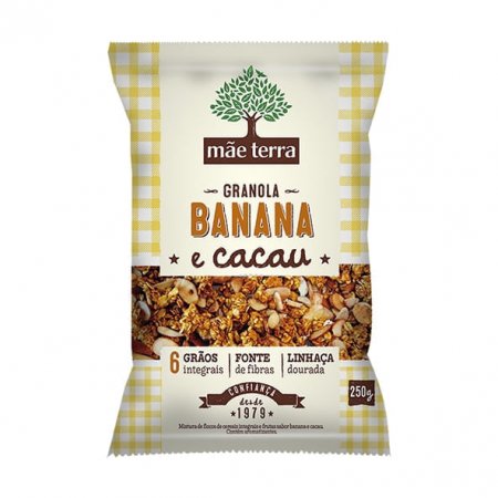 Granola Mãe Terra Banana e Cacau 250g