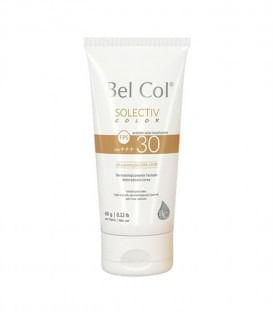 Base Protetor Solar Bel Col Solectiv Color FPS 30 1 Areia 60g