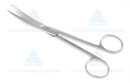 Tesoura Cirúrgica ABC Curva 15 cm F/R