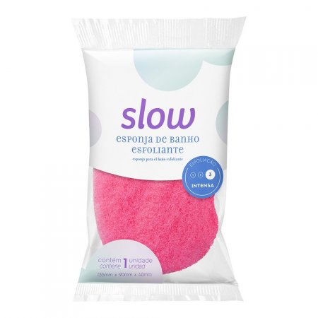 Esponja para Banho Slow Esfoliante