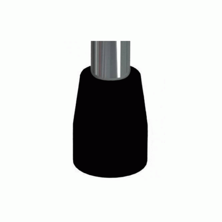 Ponteira para Andador Preta BC1519 Mercur