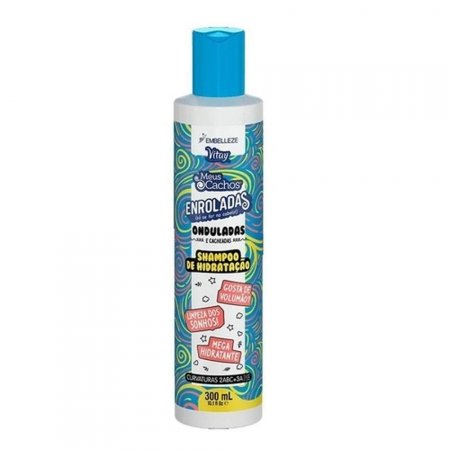 Shampoo Vitay Meus Cachos Tá Dominado Ondas e Cachos 300Ml