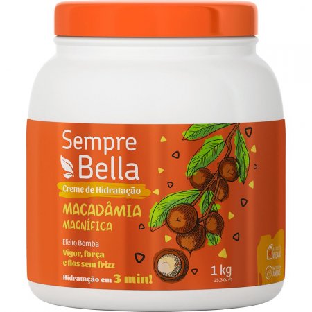 Creme de Tratamento SempreBella Macadâmia Magnífica 1Kg