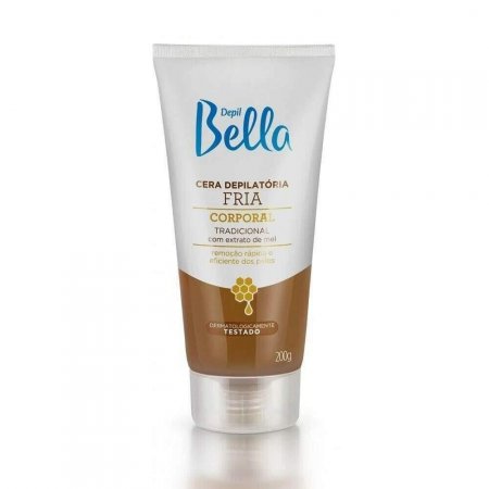 Cera Depilatória Fria Bisnaga Depil Bella 200G