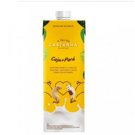 Bebida de Castanha de Caju + Pará A Tal da Castanha 1L