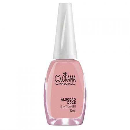 Esmalte Colorama Cintilante Algodão Doce 8Ml
