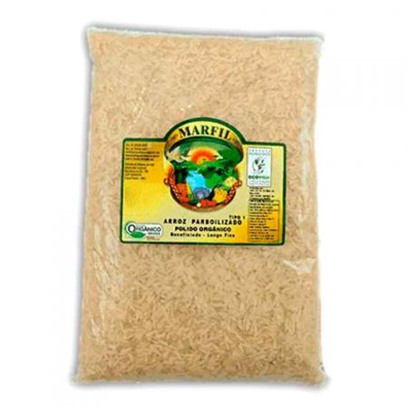 Arroz Parboilizado Integral Orgânico Marfil 1Kg