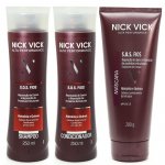 kit NICK VICK SOS Shampoo Condicionador e Máscara
