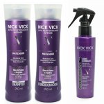 Kit NICK VICK Matizador Shampoo Cond e Leite Condicionante