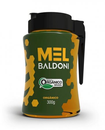 Mel Baldoni Orgânico Premiado o Melhor Mel Jarra 300 gramas