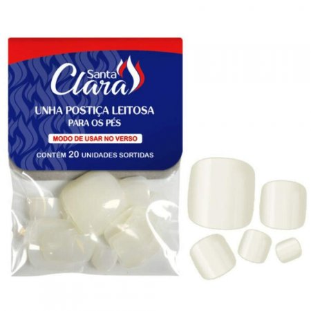 Expositor De Unha Postiça Leitosa P/ Os Pés 3320 Santa Clara