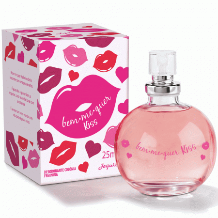 Bem-Me-Quer Kiss Desodorante Colônia Feminina Jequiti