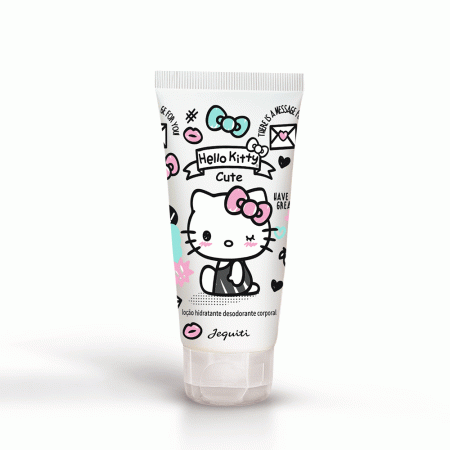 Loção Hidratante Desodorante Hello Kitty Cute Jequiti