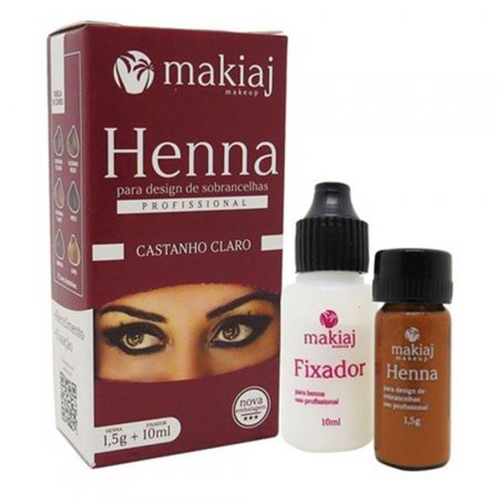 Henna Makiaj Castanho Claro 1,5g +10ml