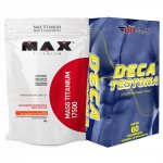 Kit Mass Titanium   Frutas 3kg Max Titanium + Deca Testona 60 Cápculas Up Sports Nutrition