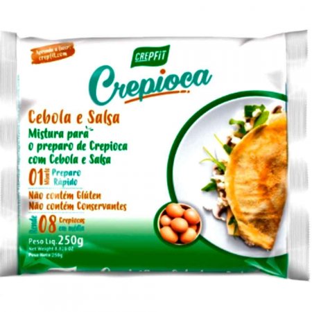 Crepioca Cebola e Salsa CrepFit 250g