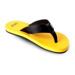 Sandália Fly Feet Masculina Amarela Ortho Pauher - 43/44