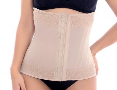 Cinturita com Renda Model Slim - Chocolate - P