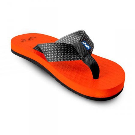 Sandália Fly Feet Masculina Laranja Ortho Pauher - Tamanho 43/44