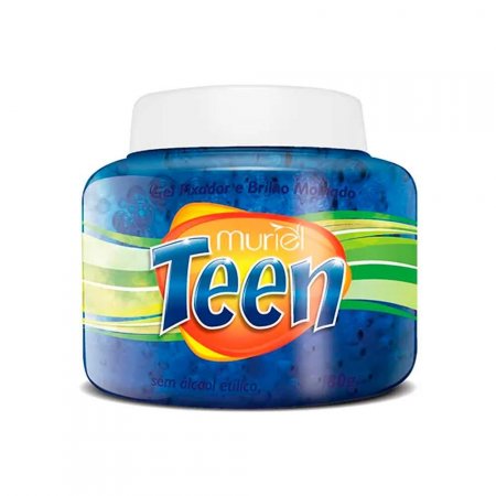 Gel Fixador Teen Azul Muriel 180G