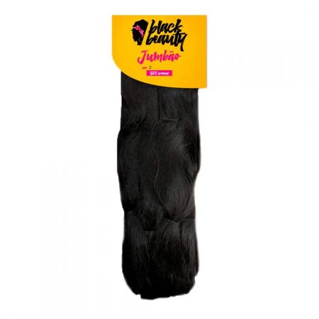 Fibra Jumbão Cor 2 Black Beauty 500G
