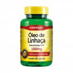 Óleo De Linhaça 60 Cápsulas De 1000mg - Maxinutri