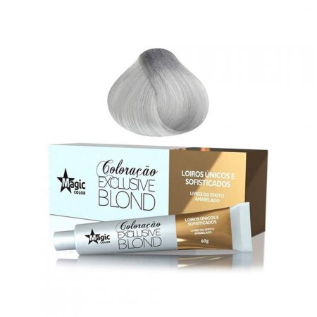 Coloração 11.11 Loiro Platino Cinza Intenso Magic Color 60G