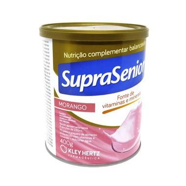 Suplemento Alimentar Kley Hertz SupraSenior Morango 400g