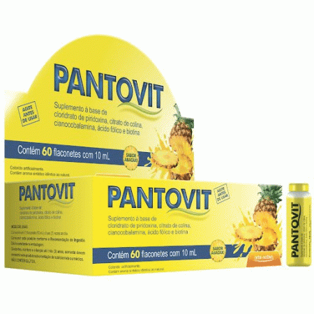 PANTOVIT ABACAXI 60 FLC 10 ML ARTE NATIVA