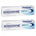 Creme Dental Sensodyne Rápido Alívio 50g Kit com 2 Unidades