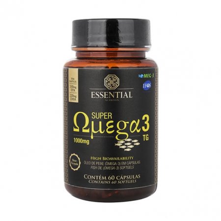 Super Omega 3 TG 1000mg 60caps - Essential Nutrition
