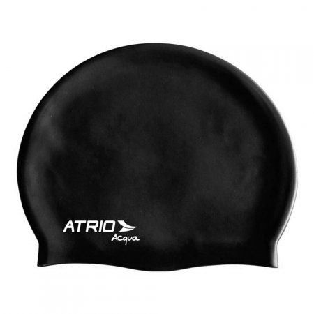 Touca de Natação Adulto Preto - ES370