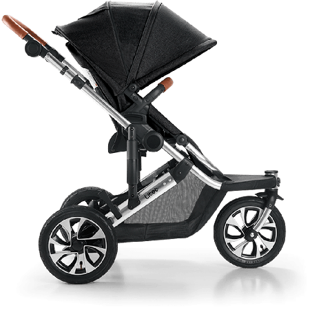 Carrinho de Bebê Litet Jet 0-15Kgs Preto - BB679