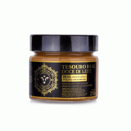Doce de Leite Zero 210g - Tesouro Real
