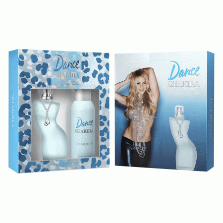 Kit Perfume Shakira Dance Diamonds Feminino EDT 80ml + Desodorante 150ml