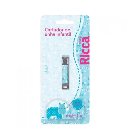Cortador de Unhas Infantil Azul Ricca