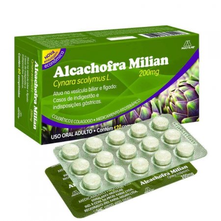 ALCACHOFRA MILIAN 15 CPR MULTILAB