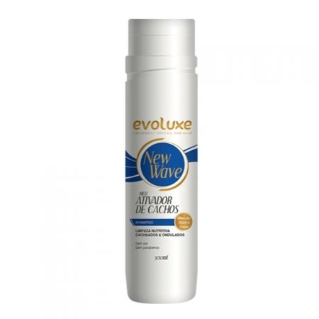 Shampoo New Wave cabelos crespos e cacheados Evoluxe